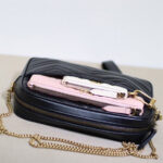 Gucci Double G Multi-use Mini Bag 699758 Black